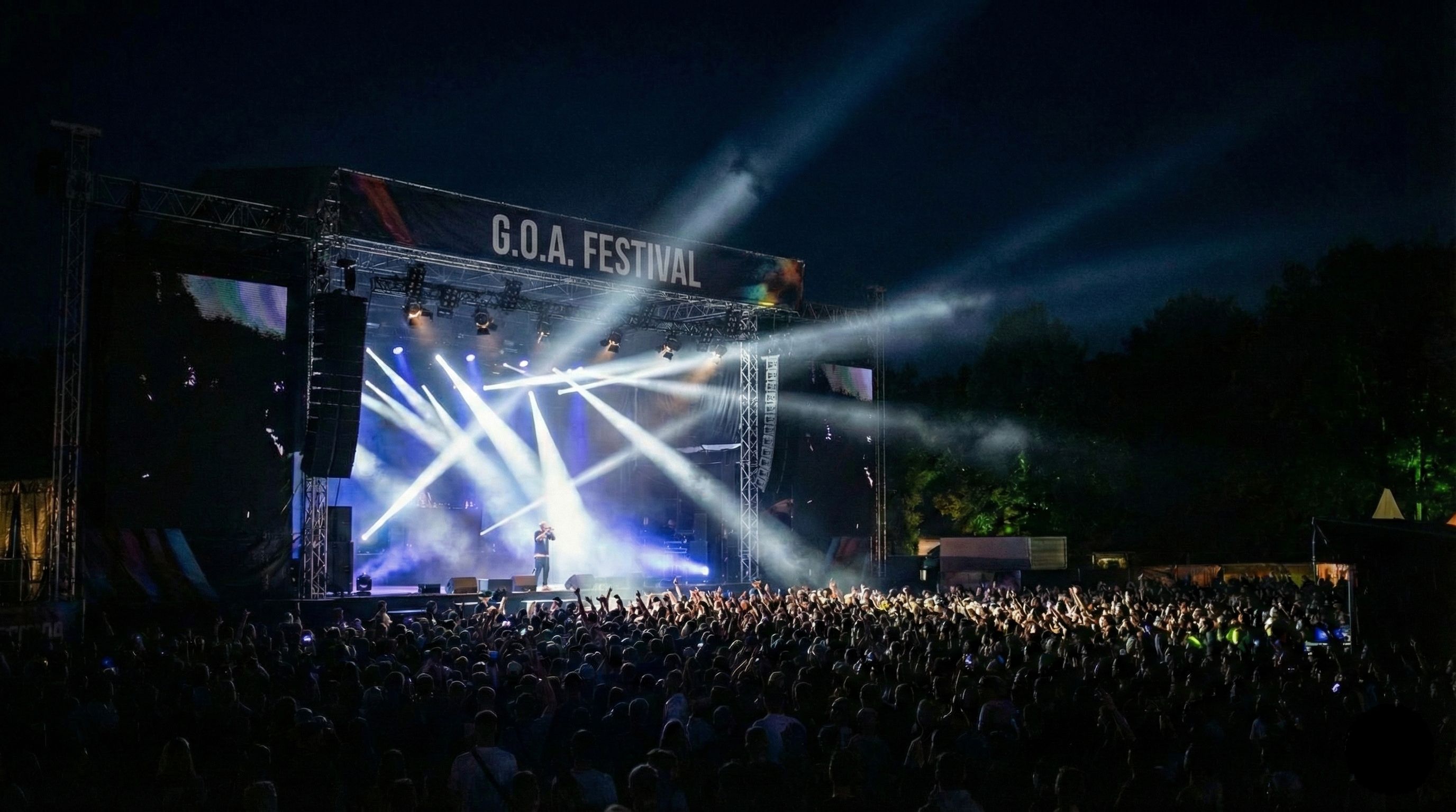 Deutschrap Bühnencrowd